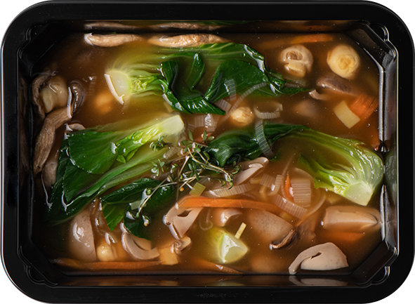 Кисло-сладкий суп с грибами Цао-гу